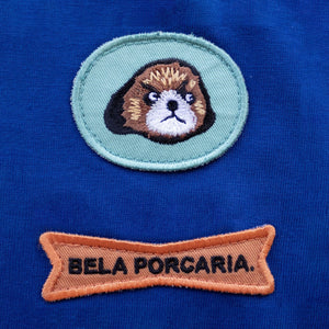 T-Shirt Bela Porcaria Azulão - Mister Cimba - Viagens & Utilidades