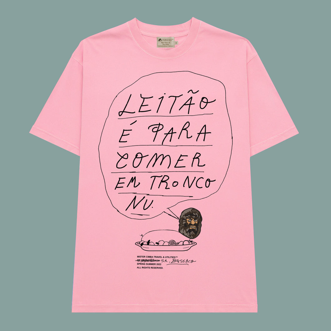 T-shirt Leitão Tronco Nu